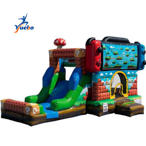 Castillo Inflable Comercial de PVC Extra Grande, Castillo Hinchable, Brincolín Inflable para Niños - Product Image 1