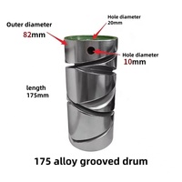 Tambour rainuré en bakélite/alliage pour machine à enrouler le fil/Tambour rainuré de haute qualité pour machine à enrouler le fil
