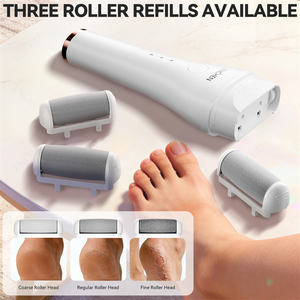 Removedor de Callos Eléctrico <span class=keywords><strong>Recargable</strong></span> por USB con 3 Cabezales, Resistente al Agua IPX6, 2 Velocidades Ajustables, 1 Año de Garantía - Product Image 4