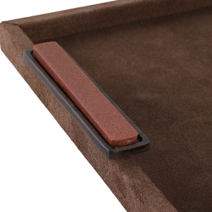 Elegante vassoio rettangolare con manici larghi per riporre gioielli o oggetti decorativi, vassoio decorativo per tavolino da caffè o letto. - Product Image 5