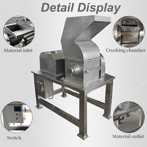 Molino Industrial para Triturar Resina, Cáscaras, Raíces, Dulces, Sal, Hojas de Té, Algas Marinas, Alimentos Secos, Cúrcuma, Especias, Máquina Trituradora Gruesa - Product Image 2