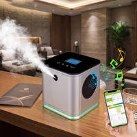 Difusor de Aromas Comercial con Reproductor de Música, Luz LED Dinámica, Control por Aplicación, para Hoteles, KTV, Centros Comerciales