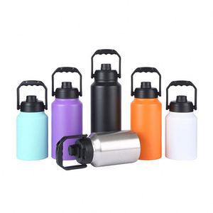 Large Capacity 2L <b>3L</b> Stainless Steel Vacuum Insulated <b>Water</b> <b>Bottle</b> Double Wall Flask with Spout Lid - Product Image 5