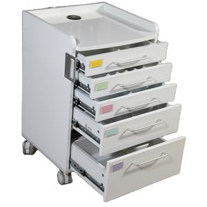 خزانة ترولي للأسنان, خزانة أسنان بتصميم معدني - Product Image 1