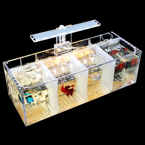 Betta – <span class=keywords><strong>Mini</strong></span> Aquarium en acrylique, bureau, poisson rouge, <span class=keywords><strong>Mini</strong></span> Aquarium, salle d'isolation des poissons - Product Image 3