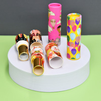Conteneur de bâtons déodorants en papier kraft, tube push up pour baume à lèvres, 2.5oz, prix bas