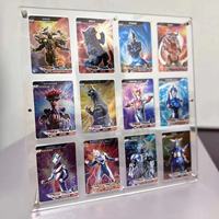 Support de présentation en acrylique transparent personnalisable pour cartes à collectionner, cartes de baseball, cartes à collectionner TCG, cartes à collectionner Pokémon