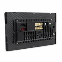 Terminal de véhicule Android 10,1 pouces simple DIN pour flotte, 4G LTE GPS, CarPlay sans fil, Android Auto, DSP, SIM unique en option, DVR