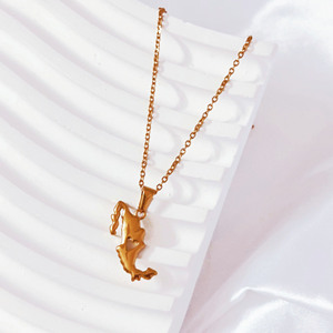 Colgante de Mapa de México de Acero Inoxidable Sin Níquel, Color Dorado, Joyería Mexicana Unisex, Colgante de Bandera de Mapa de País, Joyería de Viaje - Product Image 3