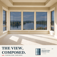 Film intelligent commutable pour fenêtre avec contrôle électrique de la confidentialité pour vitrage architectural
