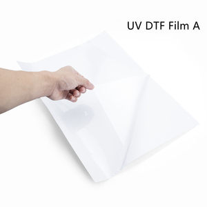 Ocbestjet A4 UV DTF Film a and AB UV DTF Roll Film <strong>Transfer</strong> Film PET Textiles High <strong>Heat</strong> <strong>Transfer</strong> for UV Printer Neutral Packing - Product Image 4