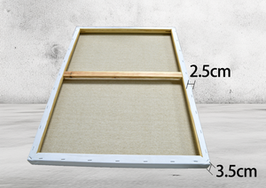 Lona grande de 11x14 pulgadas, lona elástica con marco de madera, panel de lona - Product Image 4