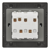 Interruptor de Luz de Pared de 3 Vías y 2 Posiciones, Serie A7K, Interruptor Eléctrico Residencial para Interiores