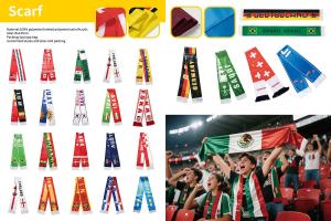 Set de Regalo para Fanáticos del Fútbol 2026, Gorras Promocionales con Logotipo Personalizado, Impresión Ecológica en Serigrafía, para Promociones de Fútbol y Apoyo a Equipos - Product Image 5