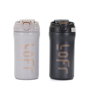 Autumn Winter 316 Stainless Steel Double-layer Vacuum Insulated <b>Large</b> Capacity Boiling Water <b>Safe</b> Travel Mug Portable Straw - Product Image 1