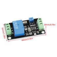Retardateur minuterie relais autobloquant retardement marche arrêt interrupteur de temps Super 555 minuterie DC 5V/12V/24V