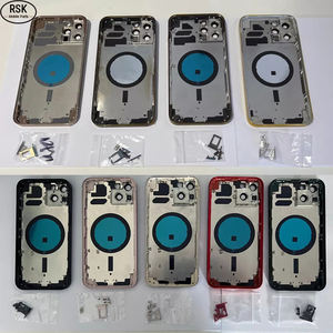 Coque arrière avec lentille d'appareil <span class=keywords><strong>photo</strong></span> et vitre arrière pour <span class=keywords><strong>iPhone</strong></span> 11 12 13 <span class=keywords><strong>14</strong></span> 15 16 <span class=keywords><strong>14</strong></span> Plus Pro Max Unibody - Product Image 6