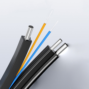 GLGW GLGW-OD2F-LSZH FTTH Outdoor Fiber Optic Drop <b>Cable</b> Single Mode 1 2 4 Core 1.0mm Steel Wire Reinforced LSZH Jacket - Product Image 5