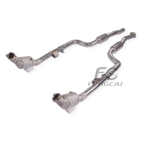 Collecteur d'échappement isolé SS304 pour Mercedes-Benz CLS300 W219 3.0L 2005-2011 – Amélioration de puissance et flux élevé