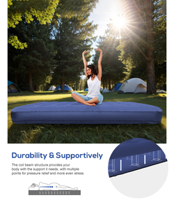 <strong>Self</strong> <strong>Inflating</strong> Bed Queen <strong>Airbed</strong> Built-in Pump Electric Inflatable Bed with Pump Inflatable Mattress Automatic air Bed - Product Image 3