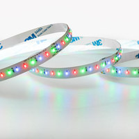 Lampu LED Strip 12V 5050 Addressable Warm White Smart RGB LED Strip WS2811 LED Strip 2835 24V RGBW