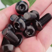 Vis à tête fraisée hexagonale ISO7380 M2 M2.5 M3 x 10mm M4 M5 M6 M8 M10 M12 en acier inoxydable 304 316 A2, boulons filetés pour machines