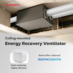 Sistema Erv Hrv Recuperador Hogar Calor Ahorro Recuperación Intercambio de aire Ventilación Residente - Product Image 1