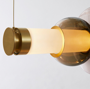 <span class=keywords><strong>Lampadario</strong></span> di vetro moderno <span class=keywords><strong>lampadario</strong></span> di lusso rosso <span class=keywords><strong>giallo</strong></span> colorato in vetro luce pendente - Product Image 4