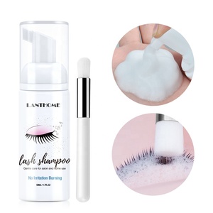 Venta al por mayor, Lash lavado limpiador espuma de visón pestañas falsas champú de extensión de pestañas limpiador con cepillo - Product Image 2