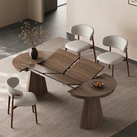 Table en bois extensible commerciale pour restaurant, café, salle à manger, cuisine, intérieur – Meilleure vente