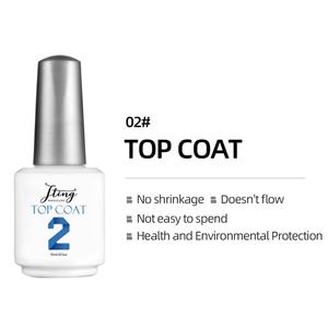 JTING Nouvelle Conception Étiquette Gratuite Vente Chaude Top Coat et Base Coat Gel Vernis à Ongles OEM Personnalisé Étiquette Privée Disponible Fournisseur Professionnel de Produits pour Ongles - Product Image 4