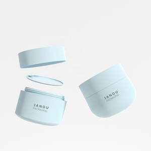 Biodégradable PMU carbonate de calcium pierre poudre coquille poudre protection de l'environnement pot de crème pour le visage 30g 50g 100g soins de la peau <span class=keywords><strong>cosm</strong></span> - Product Image 4