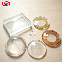 Filtre optique transparent circulaire pour éclairage de scène, lentille de détection de source lumineuse, revêtement optique, disque en verre