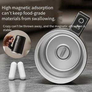 Portable Electric Blender Mug One <b>Button</b> Stirring Coffee Cup 304 Stainless Steel Travel Blender for Office and Home - Product Image 3