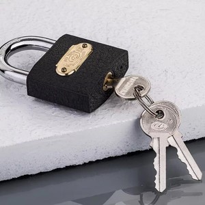 Candado de hierro gris resistente de seguridad de 38mm de alta calidad personalizado de fábrica FEIHUAN - Product Image 1