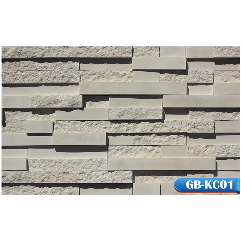 Berich GB-KC06 Factory Directly Supply fake Cheap Faux siding Panels wall decoration stone for home