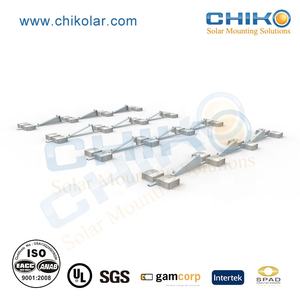 家庭用多結晶シリコンソーラーパネル平らな屋根取り付け用最高のバラストソリューション - Product Image 2