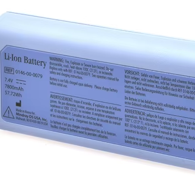 7.4V 7800mAh Li-ion Medical Battery Replacement 0146-00-0079 for Mindray Datascope Duo Vital Signs Monitor, Upgrade