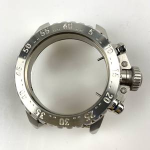 Caja Profesional de Acero Inoxidable 316L con Estructura de Bisel de Aluminio Ligero, 45.5X52mm, Resistente al Agua 10ATM, Compatible con Movimiento de Tamaño 13/<span class=keywords><strong>2</strong></span>/1 - Product Image 1