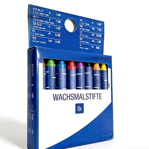 Crayones de Cera para Pintar, No Tóxicos, 8 Colores, Multicolores, Juego de Crayones Económicos para Niños, Venta al Por Mayor - Product Image 3