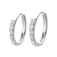 ZHILIAN Offre Spéciale Couple bague en argent Sterling 925 diamant mariage fiançailles bague personnalisée pour femmes hommes