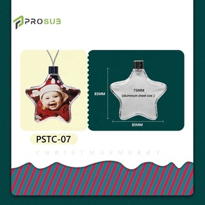 Prosub Bán Buôn Thăng Hoa Trống Giáng Sinh Trang Trí Cao Trong Suốt Nhựa Bông Tuyết Bóng Thăng Hoa Đồ Trang Trí Giáng Sinh - Product Image 5