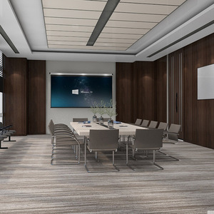 High-end Custom Akmin Carpet - Business Meeting Room Special Anti-slip Wear Resistant Environmental Protection - Product Image 6