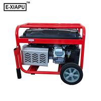 Générateur portable à essence/essence E-XIAPU 220V 50Hz 3kva monophasé, moteur 4 temps, démarrage électrique 12V CC