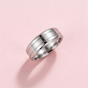 Bague en titane pour homme, vente en gros de bijoux en titane - Product Image 4