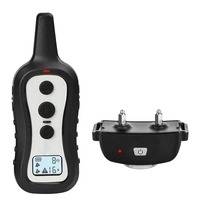 Collier de dressage à distance pour chien, portée 150 m, rechargeable, étanche IPX7, avec fonctions bip, vibration et choc, pour 2 chiens, correction du comportement