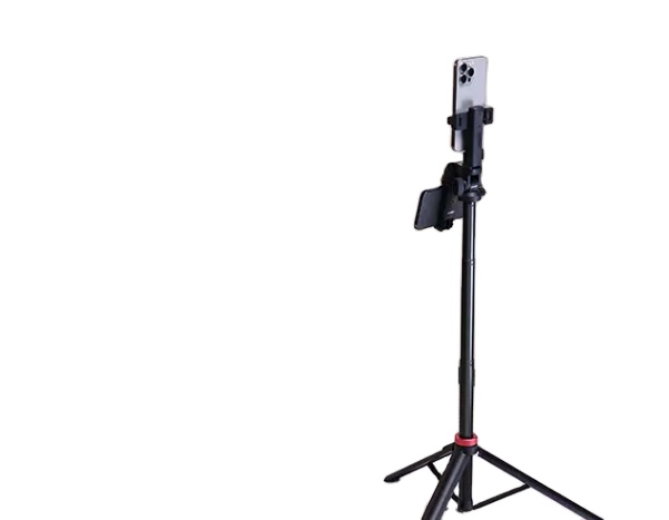 ULANZI MT-44 Selfiestick met Bluetooth 147 cm, 2-in-1 Uitschuifbaar Telefoon Statief, Flexibele Camerastatief voor Smartphones, 360° Kogelkop, Lichtgewicht voor Reizen, Digitale Camera iPhone 16