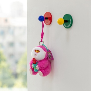 Nhà Máy Dễ Thương Màu Hồng Trắng Phải Đối Mặt Chuối Khỉ Đồ Chơi Sang Trọng Mềm Hello Kitty Thú Nhồi Bông Cho Trẻ Em PP Làm Đầy Vật Liệu Quà Tặng - Product Image 4