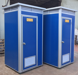 पुनर्नवीनीकरण पोर्टेबल केबिन शौचालय पोड प्रीफैब सुपर सस्ती आउटडोर सार्वजनिक गर्म बिक्री पोर्टेबल बाथरूम पतला शौचालय - Product Image 2