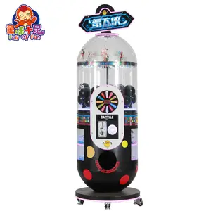 Máquina automática de juguete para niños, cápsula de plástico operada con monedas
